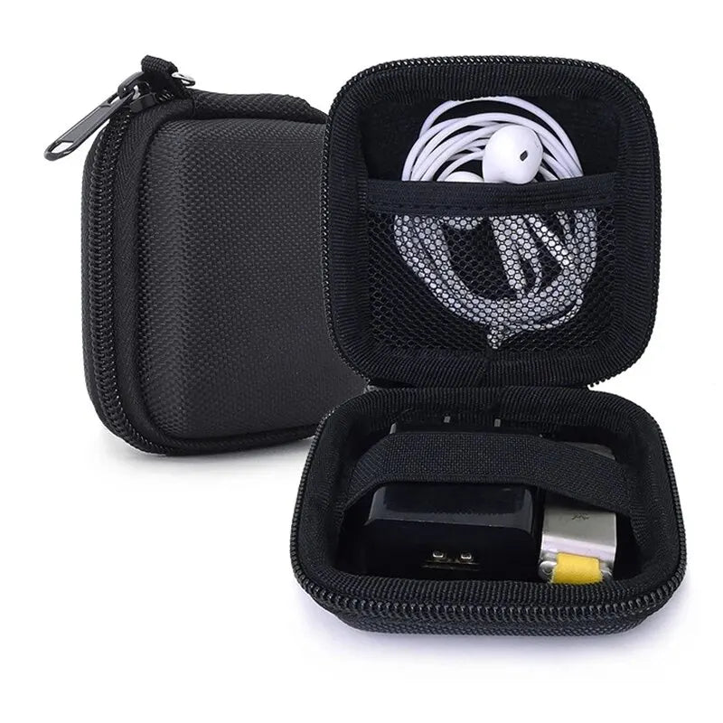 Universal Accessory Case for USB Cables, Chargers & Earbuds