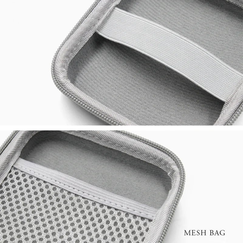 Universal Accessory Case for USB Cables, Chargers & Earbuds
