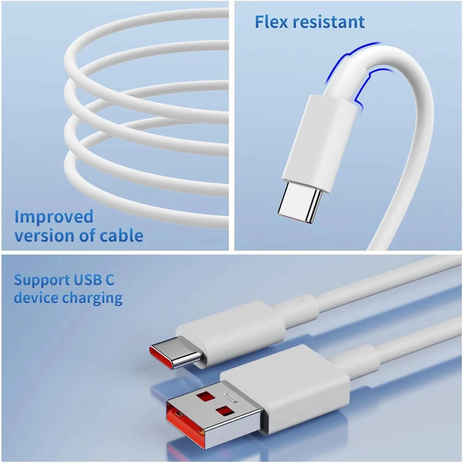 120W Super Fast USB-C Charger with Cable