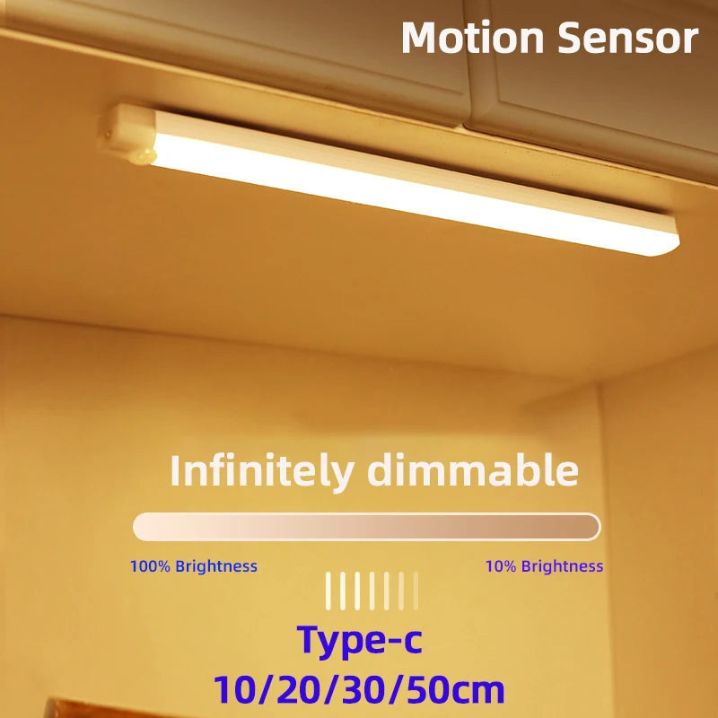 Smart Motion LED Cabinet Light – USB Rechargeable Multy Functional