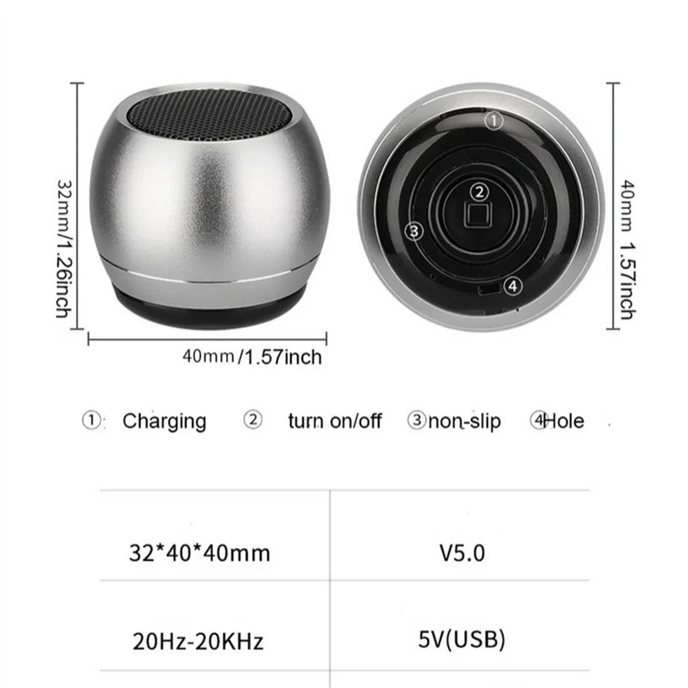 Mini Bluetooth Speaker – Portable Wireless Sound